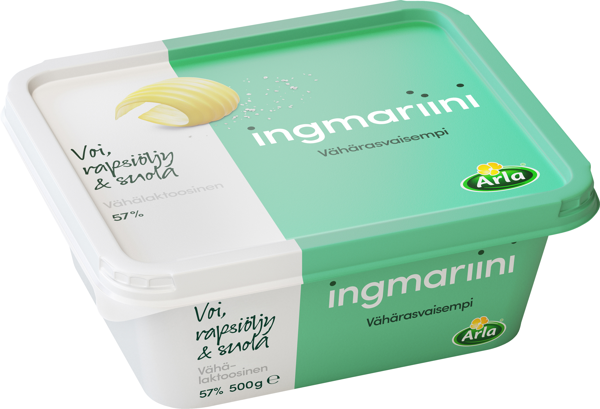 Arla Ingmariini vähärasvaisempi 500g vähälaktoosinen