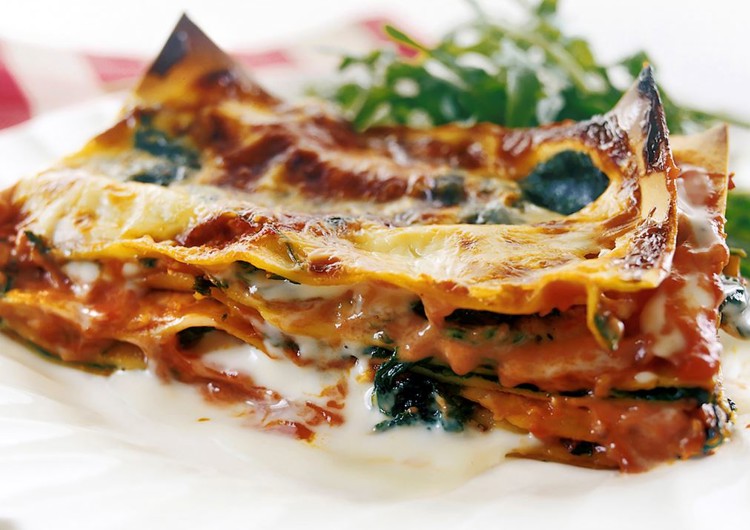 Spinach Lasagne Arla Recipe Arla UK