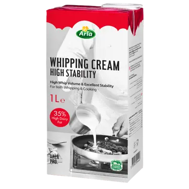 Whipping Cream High Stability 35%, 1L