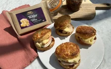 Double Cheese Ploughman's Scones with Castello® Tickler Extra Mature Cheddar