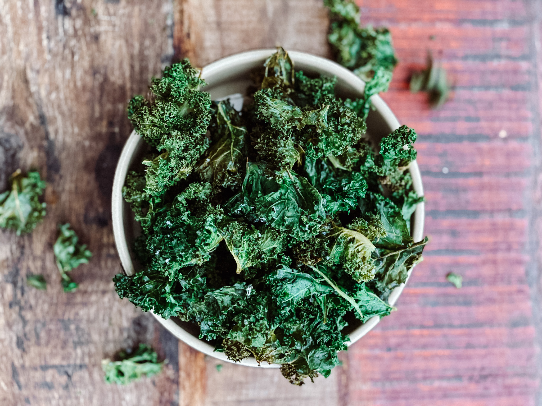 Grönkålschips airfryer