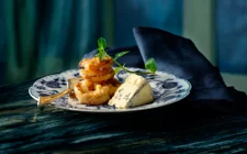 Lune Innbakte Epler Til Ost