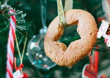 Galletas de Navidad para el árbol