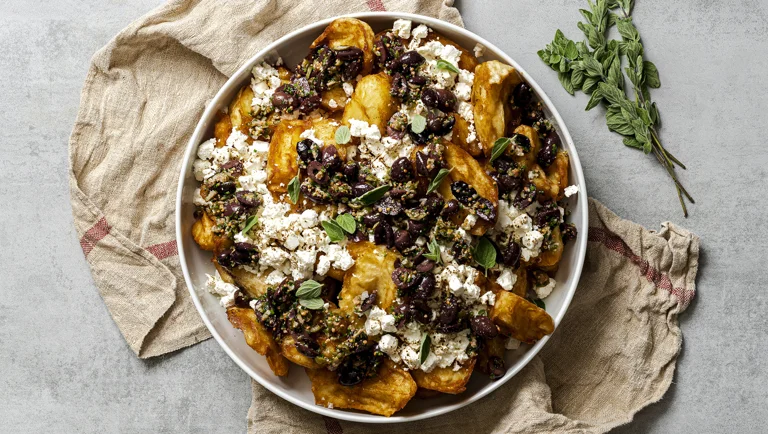 Välimeren murskatut perunat