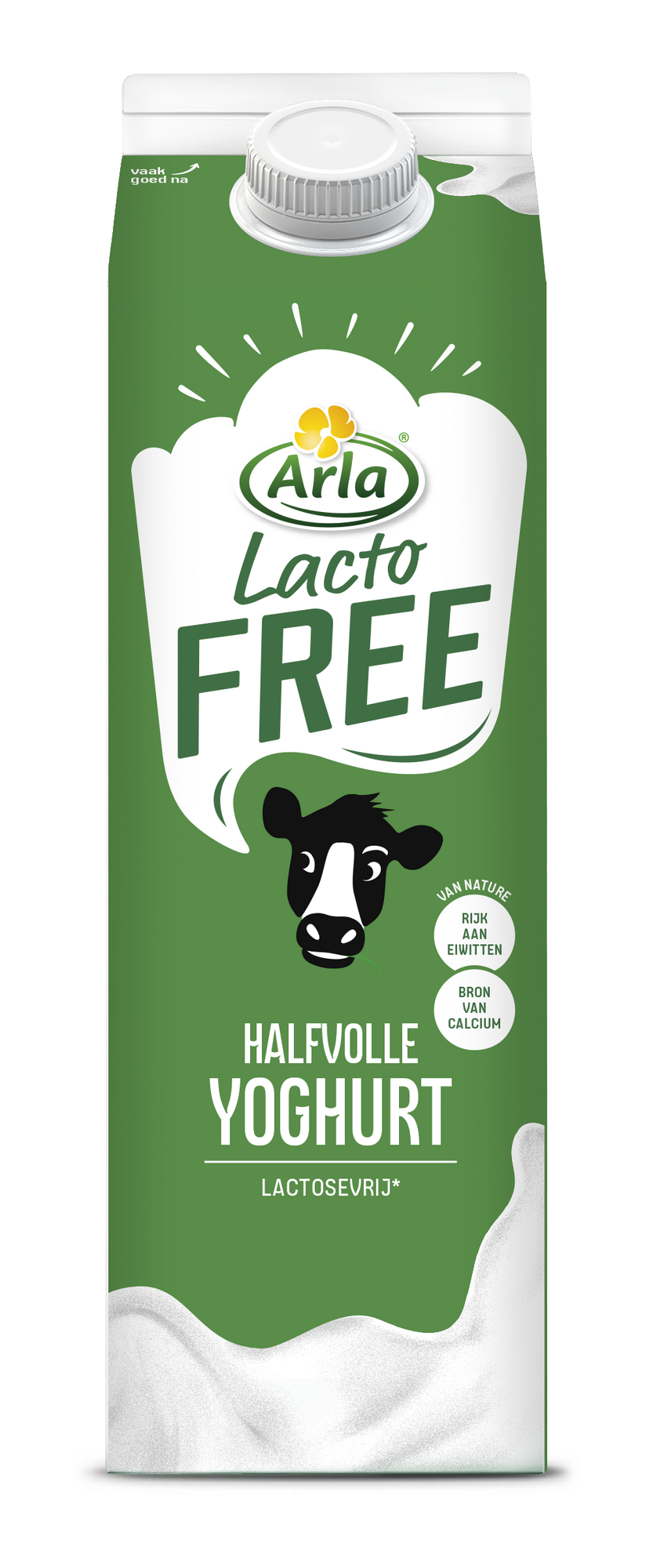 Lactosevrije halfvolle yoghurt 1 liter
