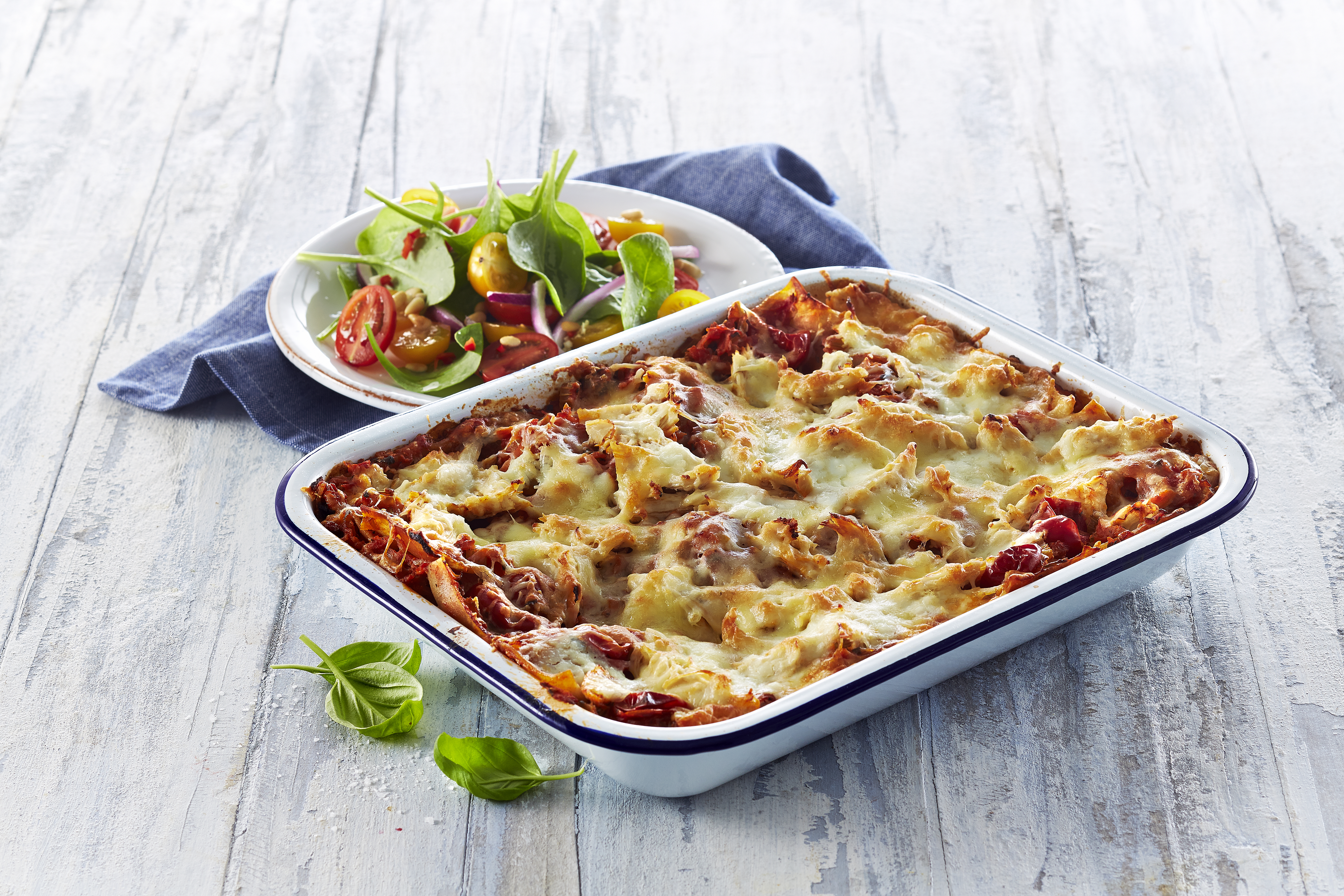 اللازانيا مع جبنة القريش