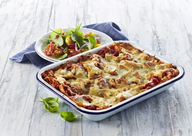 Hüttenkäse lasagne