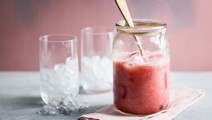 Banaani-vadelmasmoothie