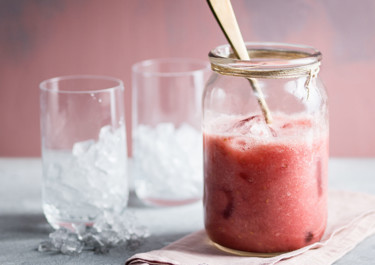 Banaani-vadelmasmoothie