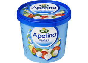 Apetina White Cheese Cubes in Brine 1,6kg (1kg ost)