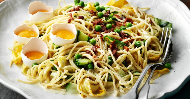 Zucchini Carbonara