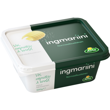 Arla Ingmariini norm.suolainen 500g vähälaktoosinen