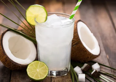 Lime and coconut milk