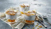 Sweet chia pudding