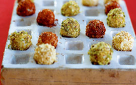 Cheddar-juustopallot