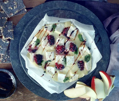 Baked Double Cream Brie