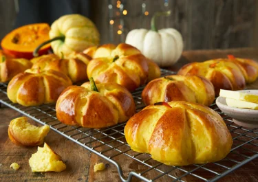 Pompoenbroodjes