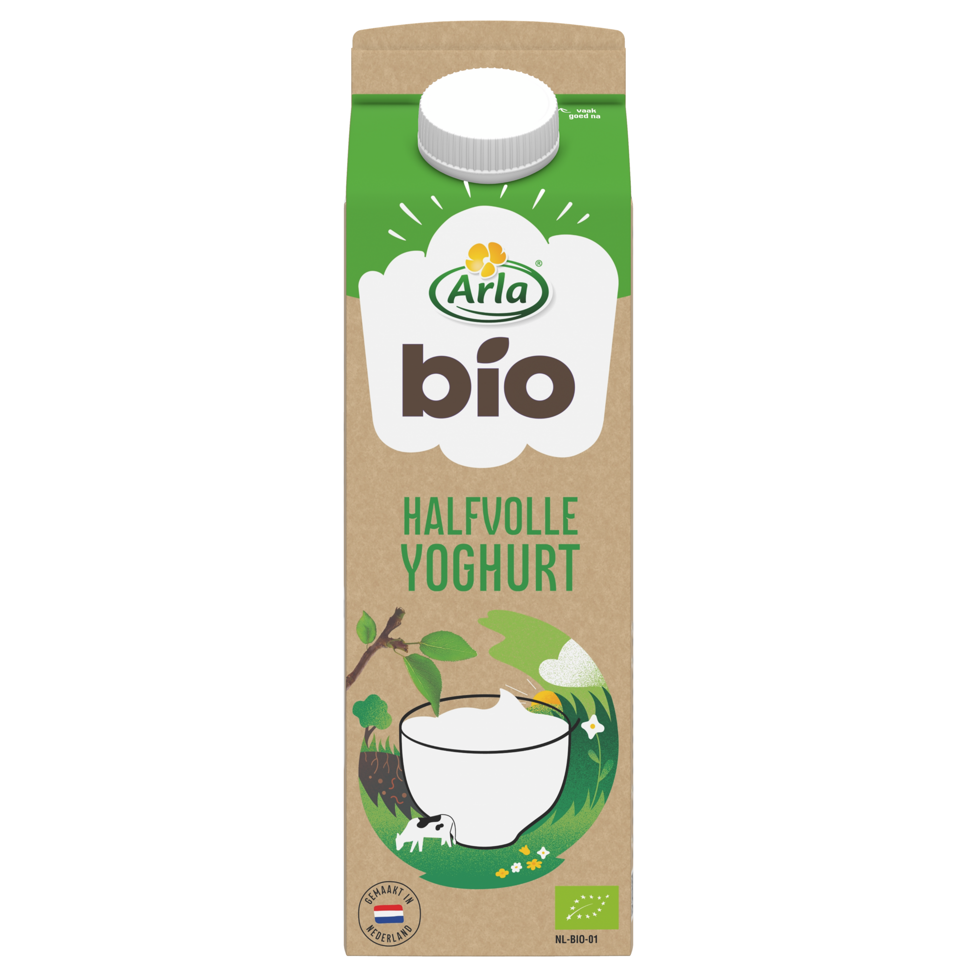 Milde halfvolle yoghurt 1 liter