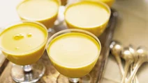 Saffranspannacotta