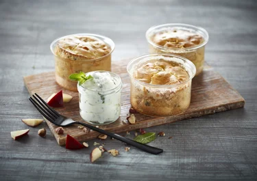 Pineapple soufflé