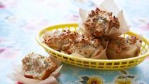 Eiwitrijke muffins met romige kwark