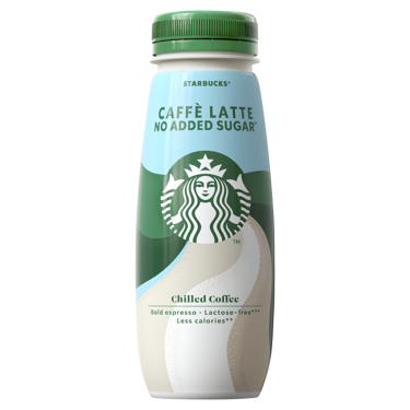 Starbucks Caffè Latte Bold Espresso Chilled Coffee Bottle 220ml