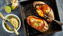 Sötpotatis i ugn