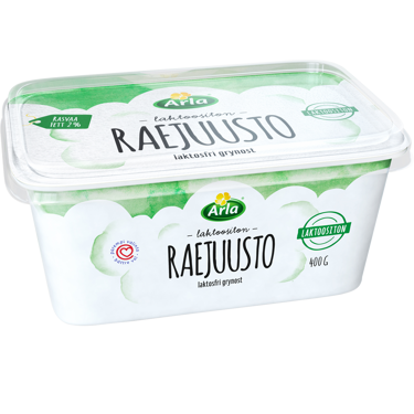 Arla laktoositon raejuusto 400g