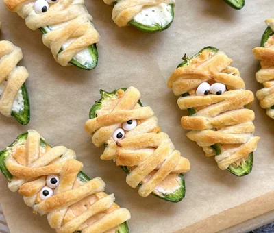 Castello Whipped Dip Jalapeño Popper Mummies