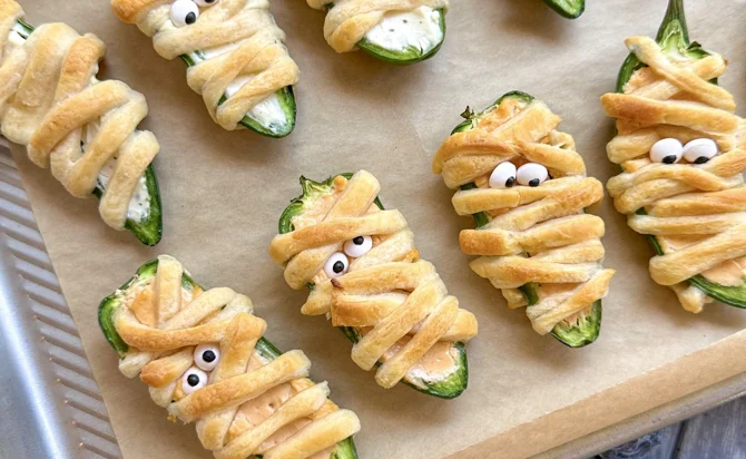 Castello Whipped Dip Jalapeño Popper Mummies