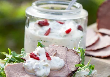 Joghurt-Cranberry-Sauce