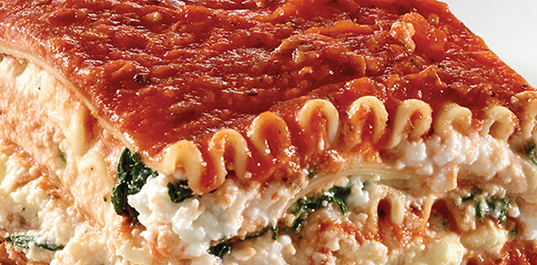 Tre Stelle® Mozzarella Lasagna with Ricotta and Meat Sauce