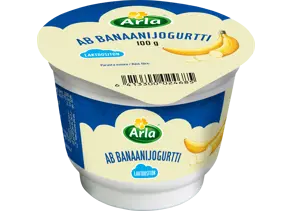 Arla AB banaanijogurtti 100g laktoositon