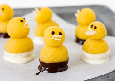 Lyxiga påskkycklingar
