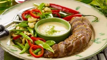 Helstekt fläskfilé med chilisås