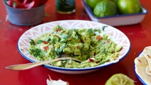 Guacamole med koriander