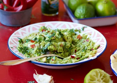 Guacamole med koriander
