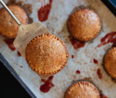 Strawberry hand pies
