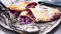 Tortilla med blåbär