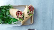 Wrap med roastbeef og peberrodsskyr