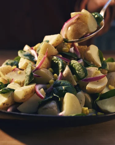 INSALATA DI PATATE CALDA