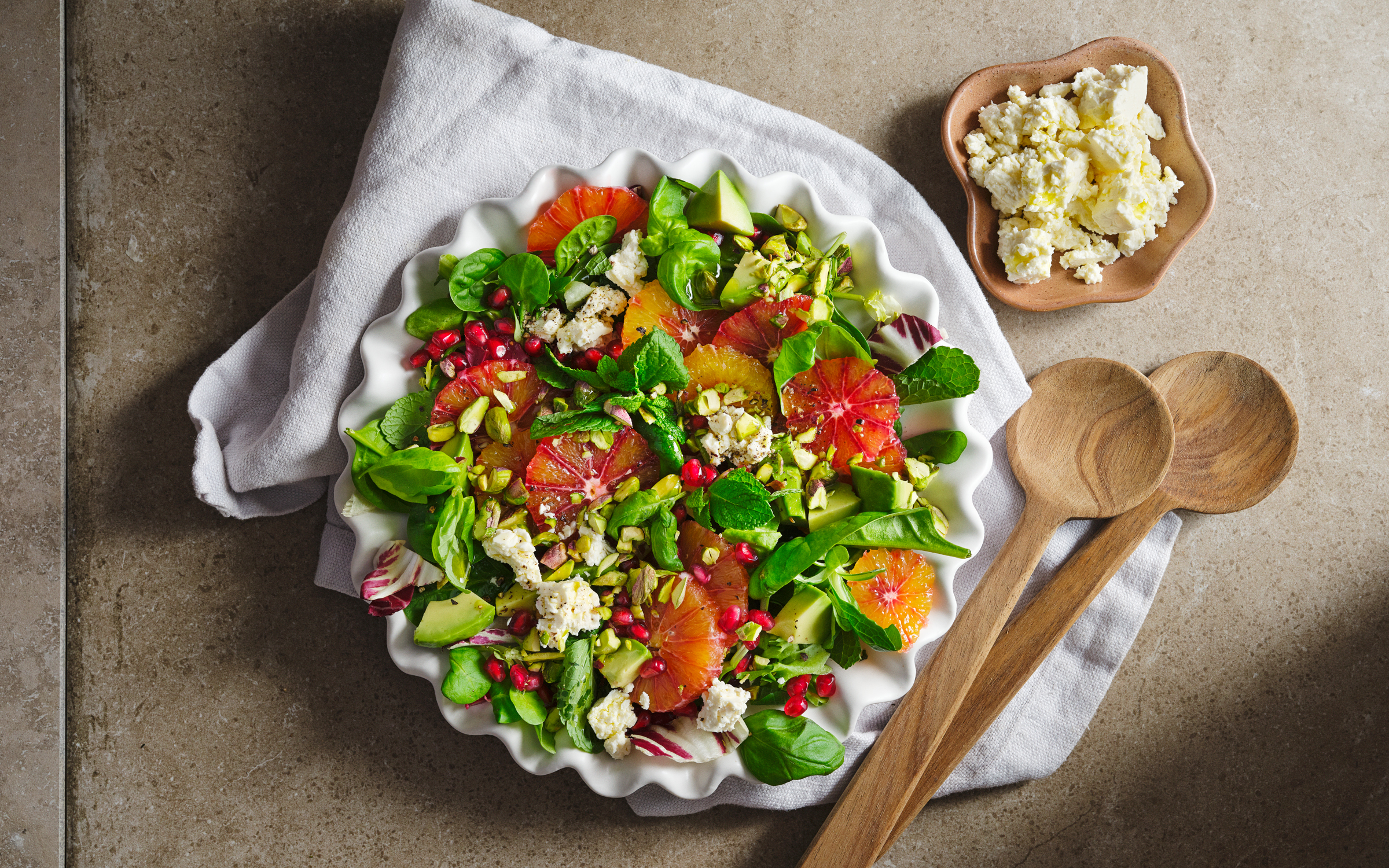 Sallad med granatäpple 