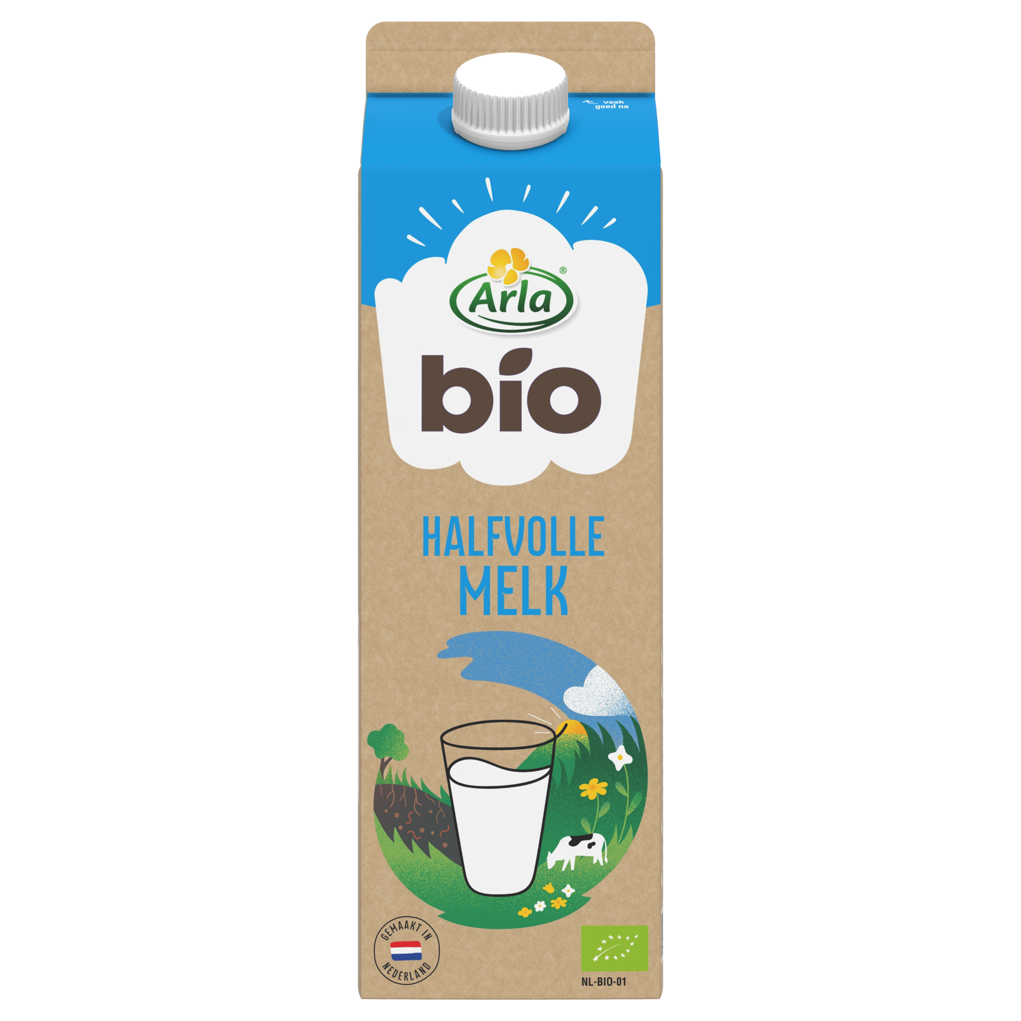 Halfvolle melk 1 liter