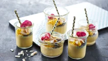 Eiwitrijke mangosmoothie met skyr