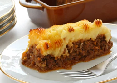 Shepherds Pie with Coarse Puree