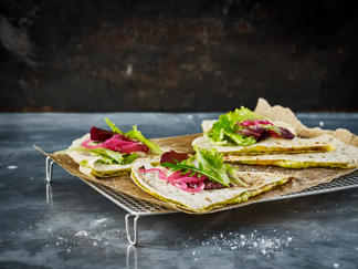 Quesadillas med kikerter