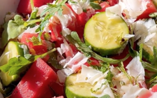 Grilled Watermelon Salad