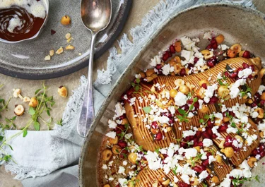 Hasselback græskar