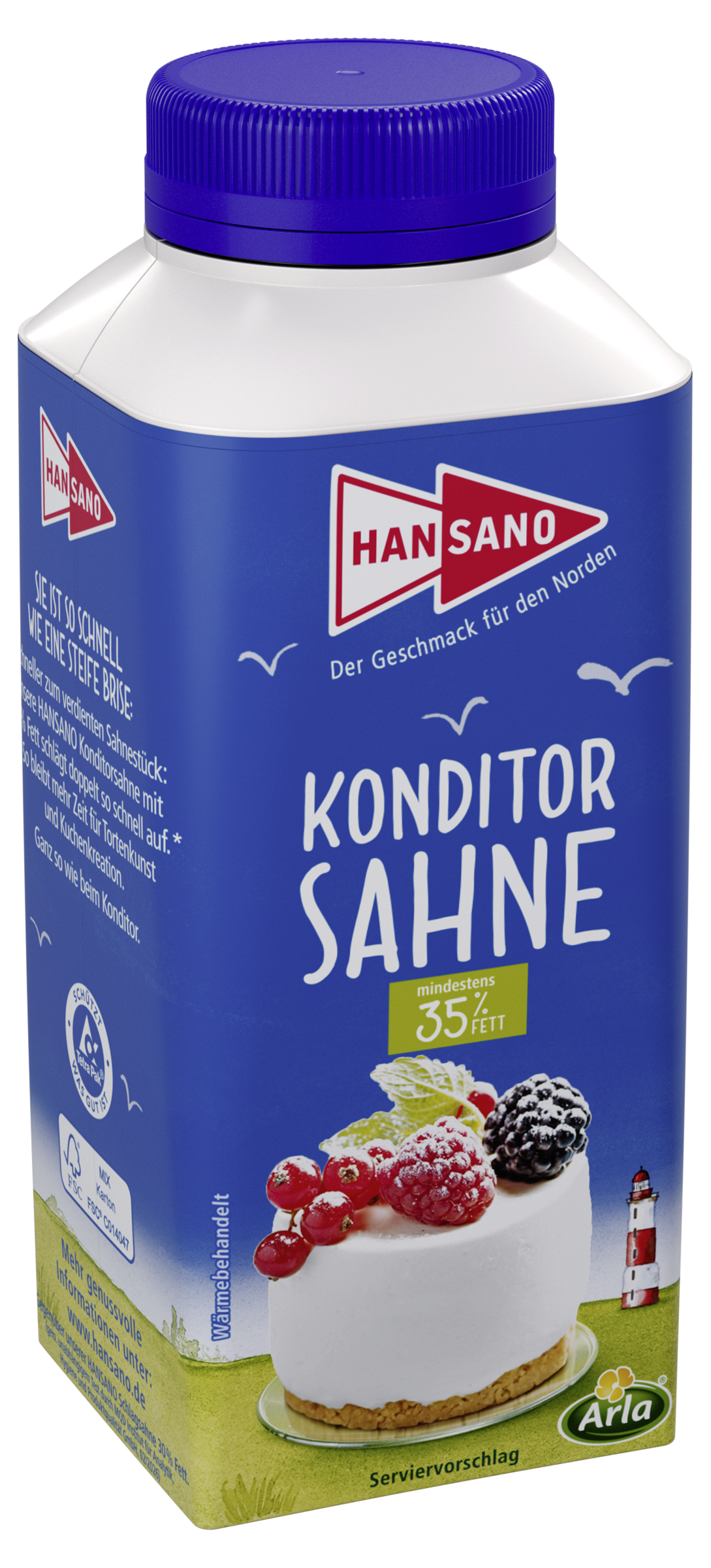 Hansano Frische Konditorsahne 35%