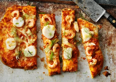Pizza frutti di mare